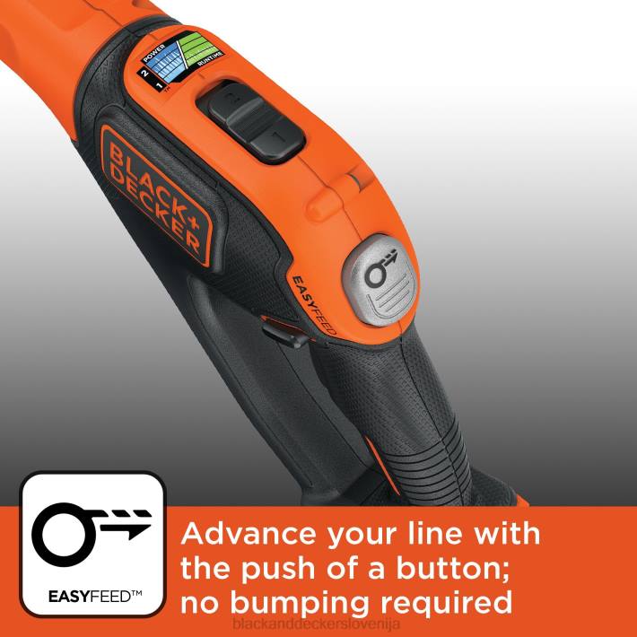 BLACK+DECKER 12-palčni obrezovalnik z vrvico maks. 20 V 8B2Z478 na prostem - Image 16