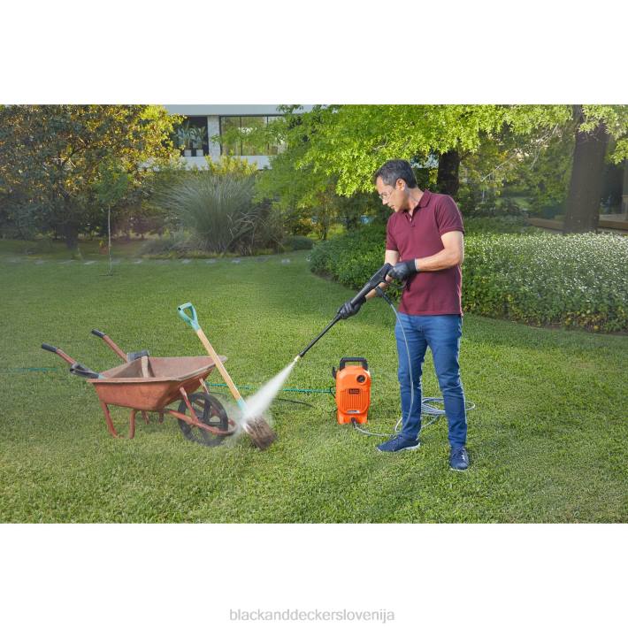 BLACK+DECKER 1700 psi 1,2 gpm čistilnik pod pritiskom 8B2Z471 na prostem - Image 3