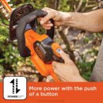 BLACK+DECKER 20 V max litijeve 22 in. powercut škarje za živo mejo 8B2Z514 na prostem - Image 5