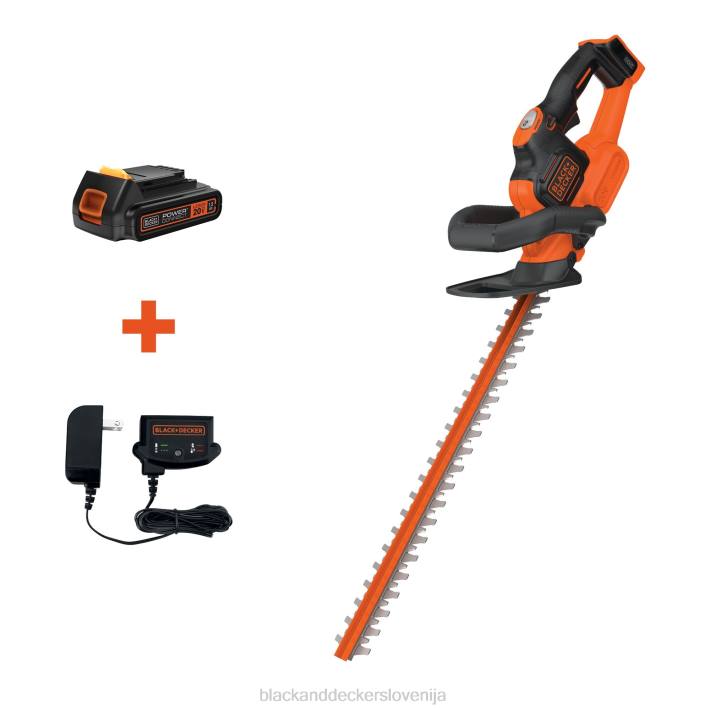 BLACK+DECKER 20 V max litijeve 22 in. powercut škarje za živo mejo 8B2Z514 na prostem - Image 7