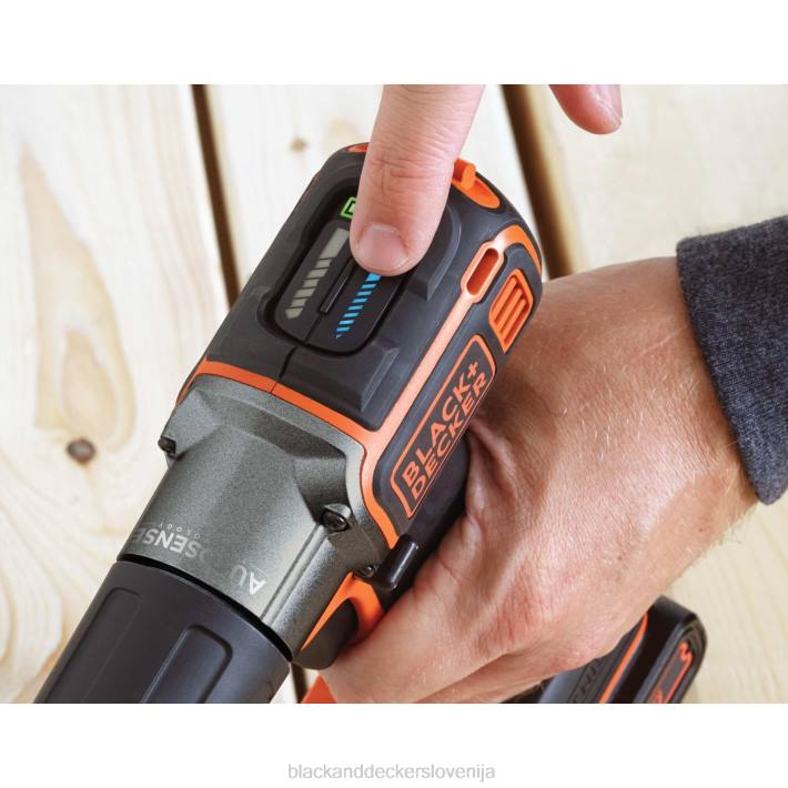 BLACK+DECKER 20 V max powerconnect 3/8 in. akumulatorski vrtalni vijačnik s kompletom za samodejno zaznavanje 8B2Z590 orodja - Image 8