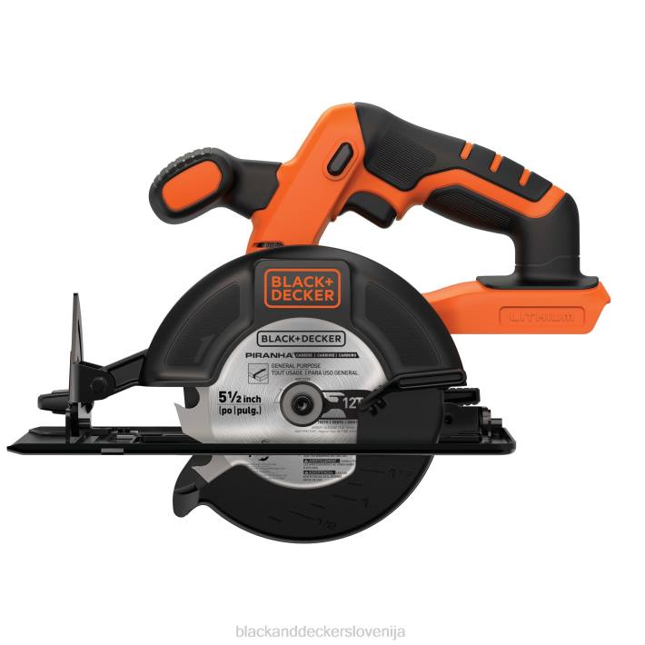 BLACK+DECKER 20 V max powerconnect 5-1/2 in. Samo orodje za brezžično krožno žago 8B2Z655 orodja - Image 4