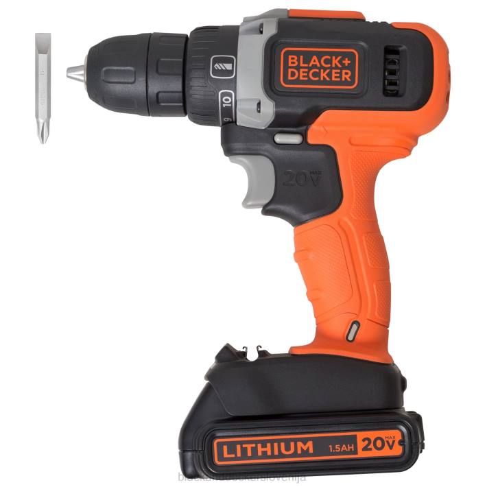 BLACK+DECKER 20 V max powerconnect akumulatorski kombinirani komplet za krožno žago vrtalnik/vijačnik 8B2Z539 orodja - Image 2