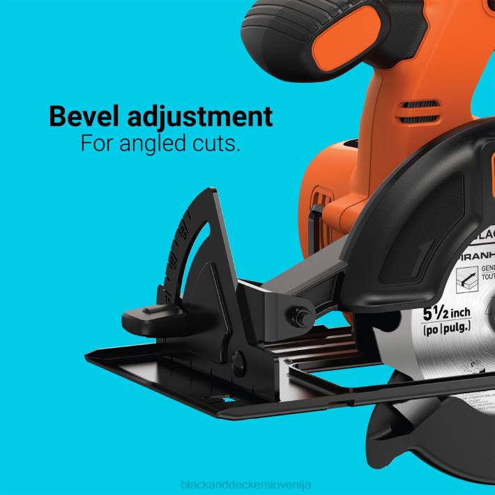 BLACK+DECKER 20 V max powerconnect akumulatorski kombinirani komplet za krožno žago vrtalnik/vijačnik 8B2Z539 orodja - Image 6