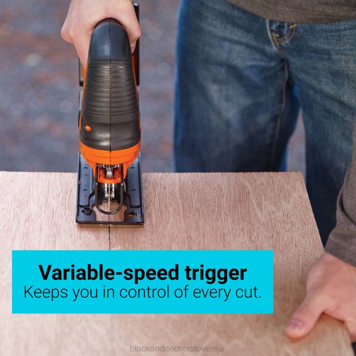 BLACK+DECKER 20 V max powerconnect brezžična vbodna žaga (samo orodje) 8B2Z659 orodja - Image 6