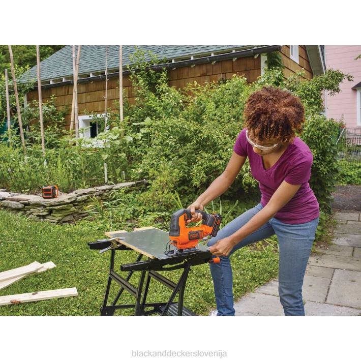 BLACK+DECKER 20 V max powerconnect brezžična vbodna žaga (samo orodje) 8B2Z659 orodja - Image 10