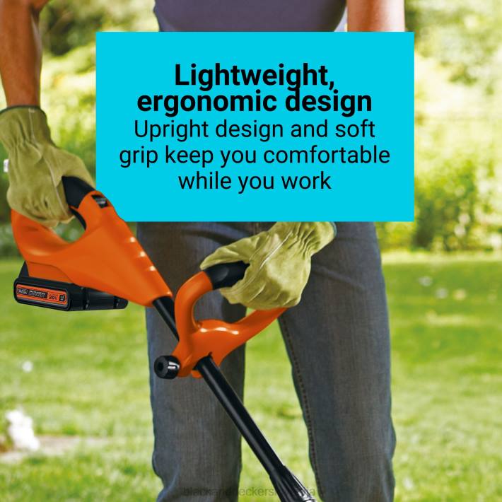 BLACK+DECKER 20 V max powerconnect brezžična vrtna freza samo orodje komplet 8B2Z412 na prostem - Image 3