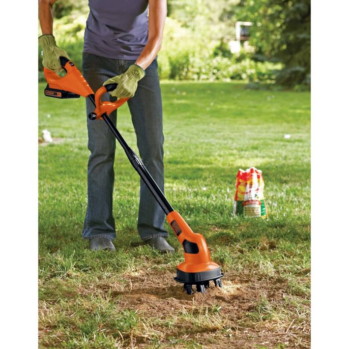 BLACK+DECKER 20 V max powerconnect brezžična vrtna freza samo orodje komplet 8B2Z412 na prostem - Image 7