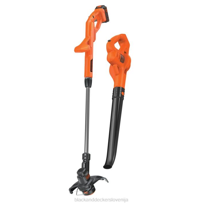 BLACK+DECKER 20v maks. kombinirani komplet za prirezovanje/obrezovanje robov in pometalo 10-palčni 8B2Z434 na prostem - Image 2
