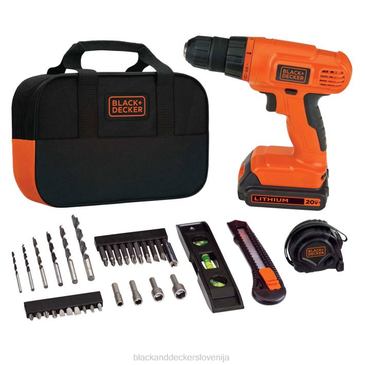 blackdecker_20v_max_komplet_vrtalnikov_in_domacega_orodja_34_kosov_8b2z548_orodja.jpg BLACK+DECKER 20v max komplet vrtalnikov in domačega orodja 34 kosov 8B2Z548 orodja - Image 1