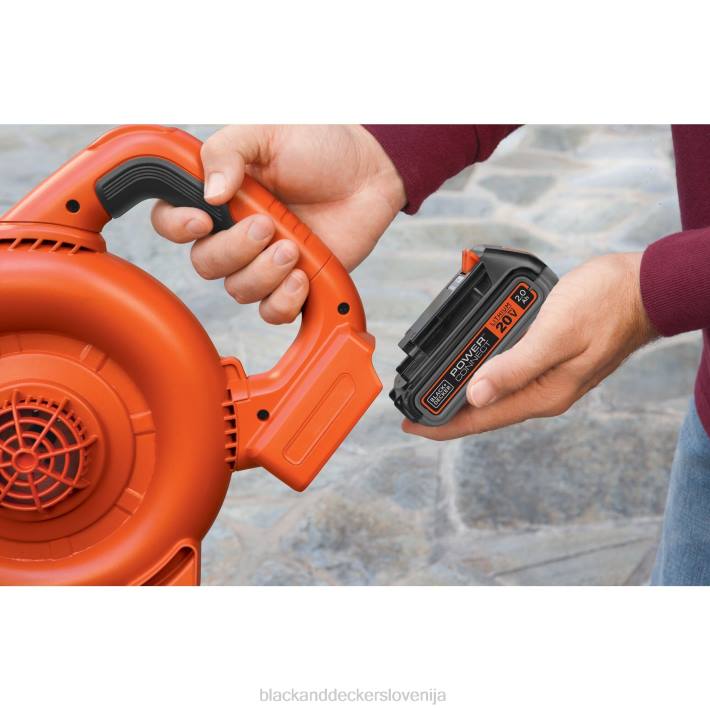 BLACK+DECKER 20v max litij-ionska baterija za polnjenje 2,0 ah 8B2Z716 orodja - Image 1