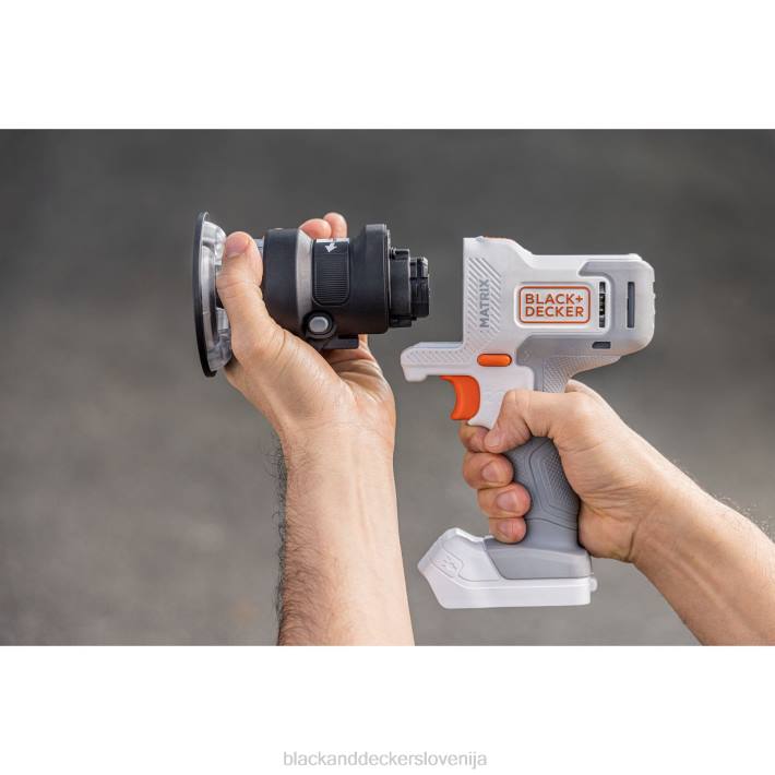 BLACK+DECKER 20v max matrix brezžični kombinirani komplet 6 orodij belo in oranžno 8B2Z528 orodja - Image 16