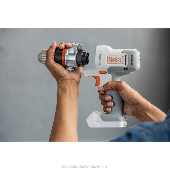 BLACK+DECKER 20v max matrix brezžični kombinirani komplet 6 orodij belo in oranžno 8B2Z528 orodja - Image 17