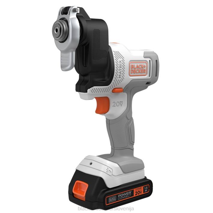 BLACK+DECKER 20v max matrix brezžični kombinirani komplet 6 orodij belo in oranžno 8B2Z528 orodja - Image 20