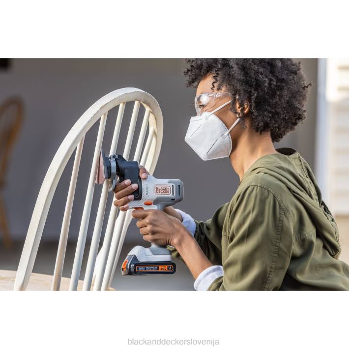 BLACK+DECKER 20v max matrix brezžični kombinirani komplet 6 orodij belo in oranžno 8B2Z528 orodja - Image 6