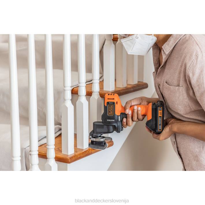 BLACK+DECKER 20v max matrix vrtalni komplet kombiniranega električnega orodja Set 6 orodij Garnitura brezžičnega orodja 8B2Z527 orodja - Image 11