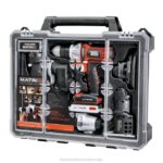 BLACK+DECKER 20v max matrix vrtalni komplet kombiniranega električnega orodja Set 6 orodij Garnitura brezžičnega orodja 8B2Z527 orodja - Image 13