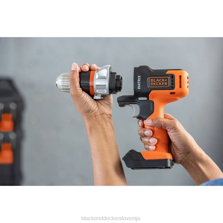 BLACK+DECKER 20v max matrix vrtalni komplet kombiniranega električnega orodja Set 6 orodij Garnitura brezžičnega orodja 8B2Z527 orodja - Image 18