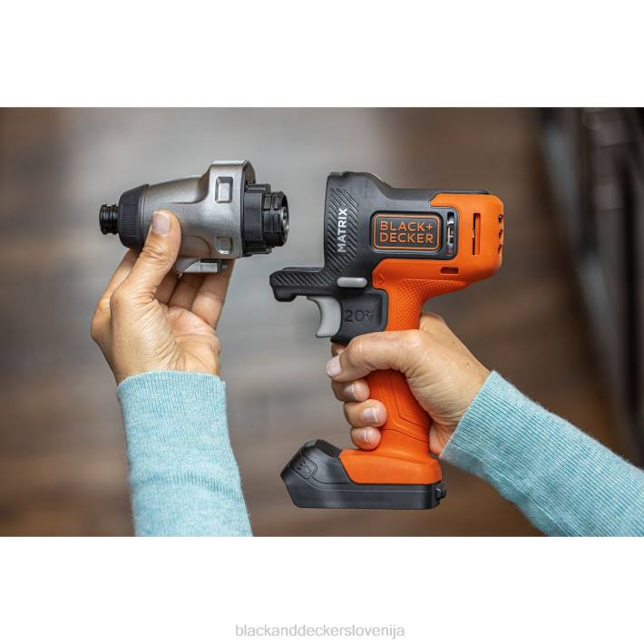 BLACK+DECKER 20v max matrix vrtalni komplet kombiniranega električnega orodja Set 6 orodij Garnitura brezžičnega orodja 8B2Z527 orodja - Image 19