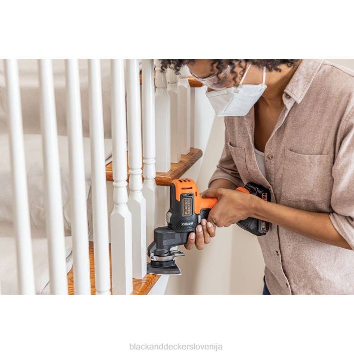 BLACK+DECKER 20v max matrix vrtalni komplet kombiniranega električnega orodja Set 6 orodij Garnitura brezžičnega orodja 8B2Z527 orodja - Image 3