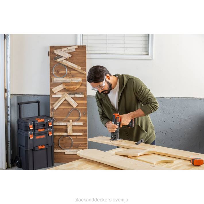 BLACK+DECKER 20v max matrix vrtalni komplet kombiniranega električnega orodja Set 6 orodij Garnitura brezžičnega orodja 8B2Z527 orodja - Image 28
