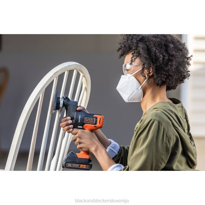 BLACK+DECKER 20v max matrix vrtalni komplet kombiniranega električnega orodja Set 6 orodij Garnitura brezžičnega orodja 8B2Z527 orodja - Image 4