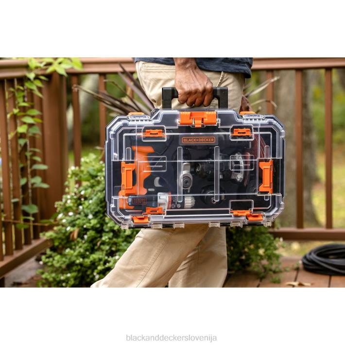 BLACK+DECKER 20v max matrix vrtalni komplet kombiniranega električnega orodja Set 6 orodij Garnitura brezžičnega orodja 8B2Z527 orodja - Image 10