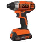 BLACK+DECKER 20v max powerconnect 1/4 in. Komplet akumulatorskih udarnih vijačnikov 8B2Z538 orodja - Image 7