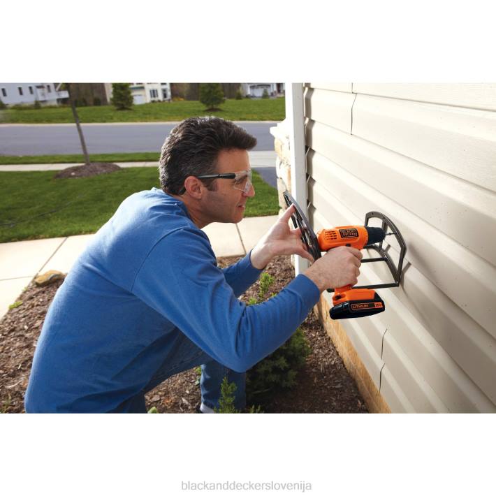 BLACK+DECKER 20v max powerconnect akumulatorski vrtalni vijačnik 30 kos. komplet 8B2Z547 orodja - Image 1