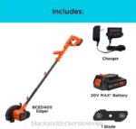 BLACK+DECKER 20v max robnik 8B2Z517 na prostem - Image 6