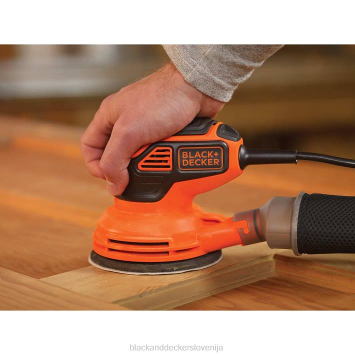 BLACK+DECKER 2,4 ampera 5 in. električni ekscentrični brusilnik 8B2Z625 orodja - Image 4