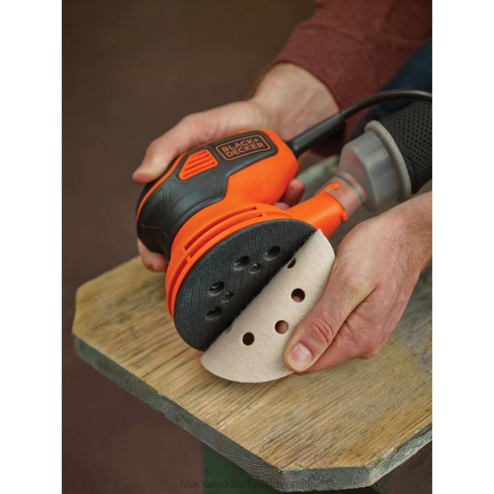BLACK+DECKER 2,4 ampera 5 in. električni ekscentrični brusilnik 8B2Z625 orodja - Image 6