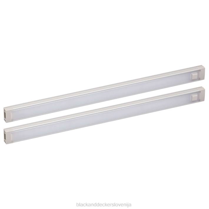 BLACK+DECKER 2-palični led komplet za osvetlitev pod omarico naravna dnevna svetloba 12" 8B2Z707 orodja - Image 2