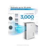 BLACK+DECKER 3000 kvadratnih čevljev prenosni razvlaževalec 8B2Z184 dom in življenjski slog - Image 3