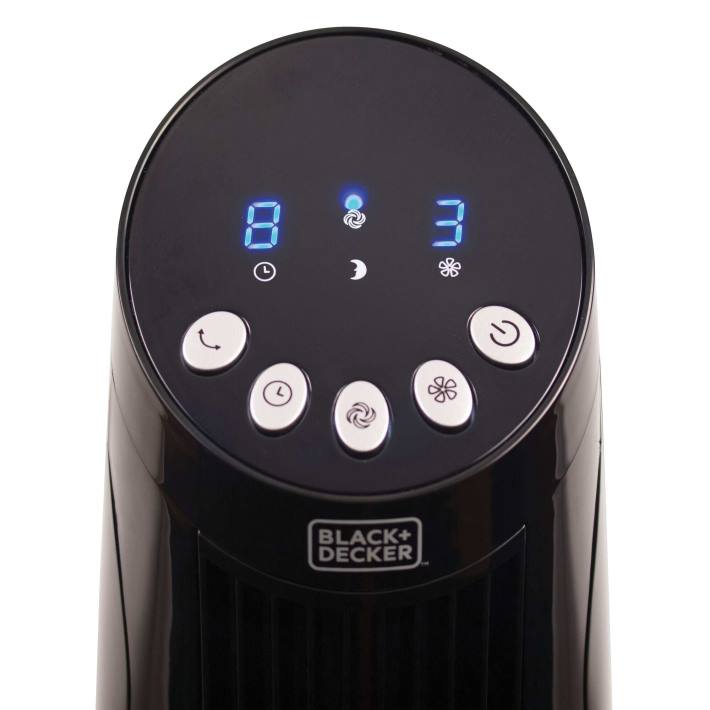 BLACK+DECKER 36" digitalni stolpni ventilator z daljinskim upravljalnikom 8B2Z221 dom in življenjski slog - Image 4