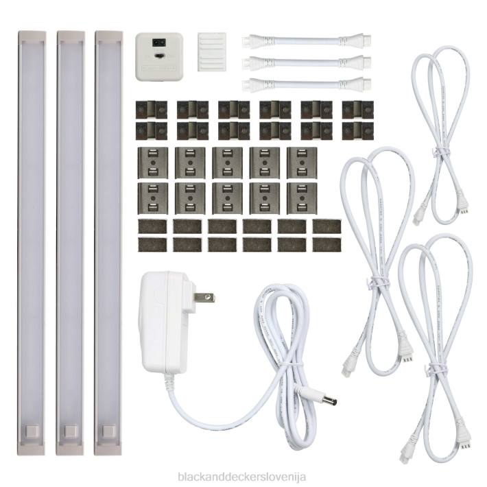 BLACK+DECKER 3-palični LED komplet za osvetlitev pod omarico naravna dnevna svetloba 12" 8B2Z708 orodja - Image 3