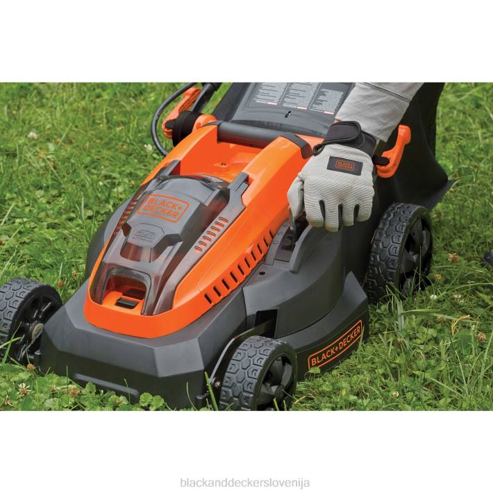 BLACK+DECKER 40v max akumulatorska kosilnica z baterijo in polnilcem priložena 8B2Z419 na prostem - Image 5