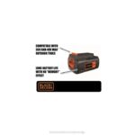 BLACK+DECKER 40v max baterija 1,5-ah 8B2Z727 orodja - Image 2