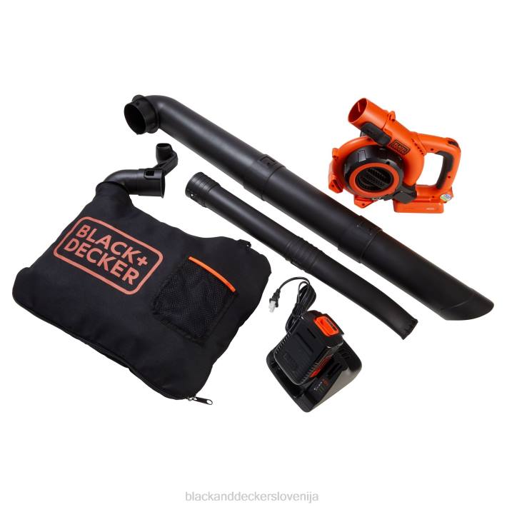 BLACK+DECKER 40v max puhalnik za listje/komplet za sesanje listov brez kabla 8B2Z439 na prostem - Image 3
