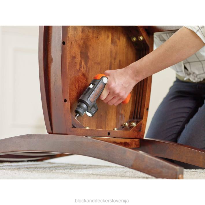 BLACK+DECKER 4v max akumulatorski vijačnik z led lučko 8B2Z565 orodja - Image 1
