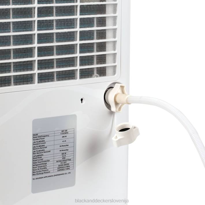 BLACK+DECKER 50-pintski prenosni razvlaževalec Energy Star z LED zaslonom in vgrajeno črpalko 8B2Z180 dom in življenjski slog - Image 3