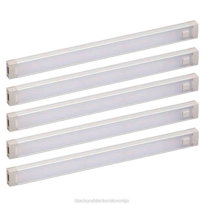 BLACK+DECKER 5-palični LED komplet za osvetlitev pod omarico 8B2Z713 orodja - Image 2