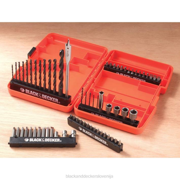 BLACK+DECKER 66-delni komplet svedrov za vrtanje in vijačenje 8B2Z595 orodja - Image 2