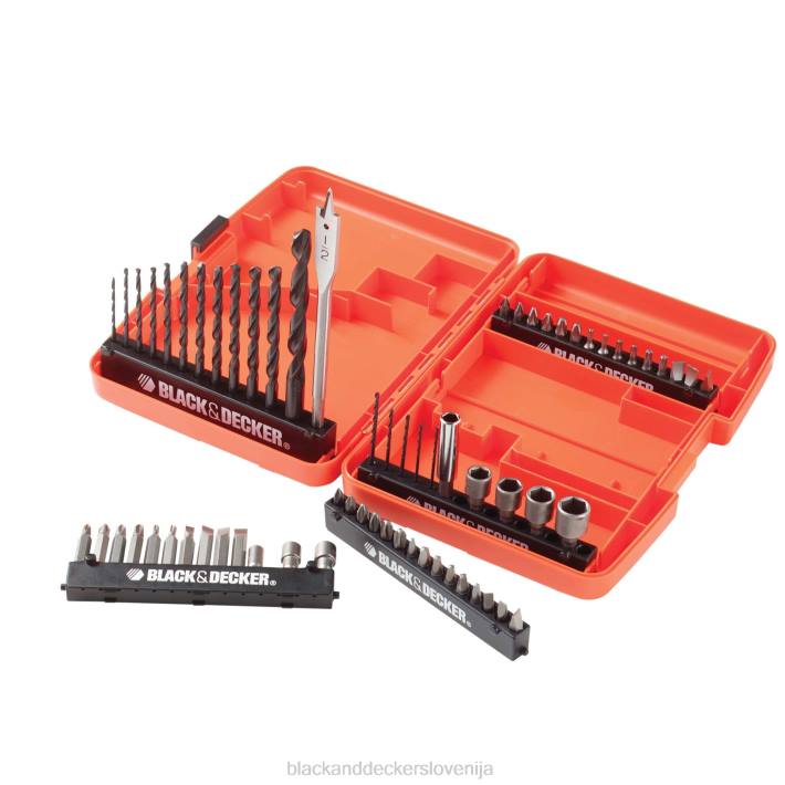 BLACK+DECKER 66-delni komplet svedrov za vrtanje in vijačenje 8B2Z595 orodja - Image 1