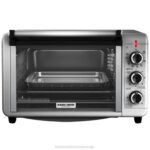 BLACK+DECKER 6-rezinska konvekcijska namizna pečica za opekač kruha, srebrna 8B2Z373 kuhinja - Image 2