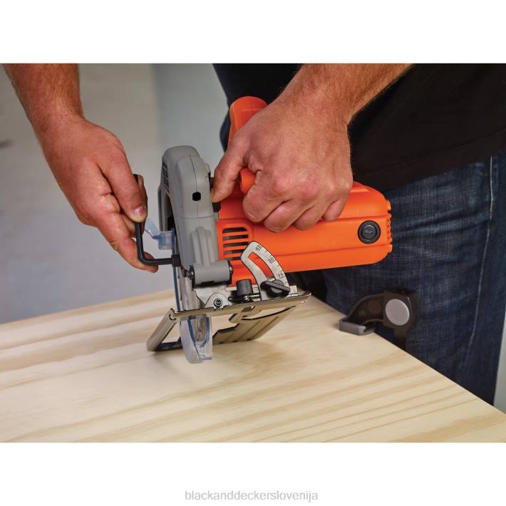 BLACK+DECKER 7-1/4-palčna krožna žaga z laserjem 13-amp 8B2Z656 orodja - Image 6