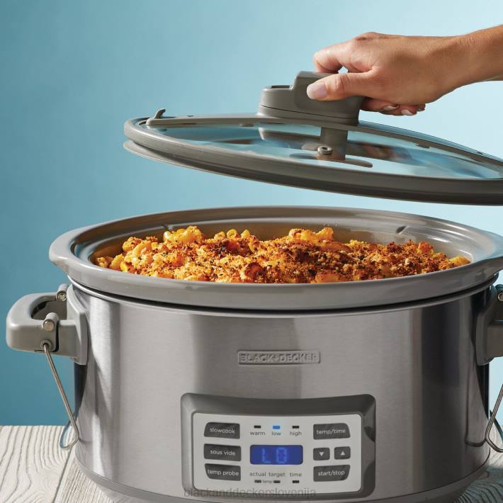 BLACK+DECKER 7-litrski digitalni počasni štedilnik s temperaturno sondo za natančen sous-vide 8B2Z339 kuhinja - Image 1