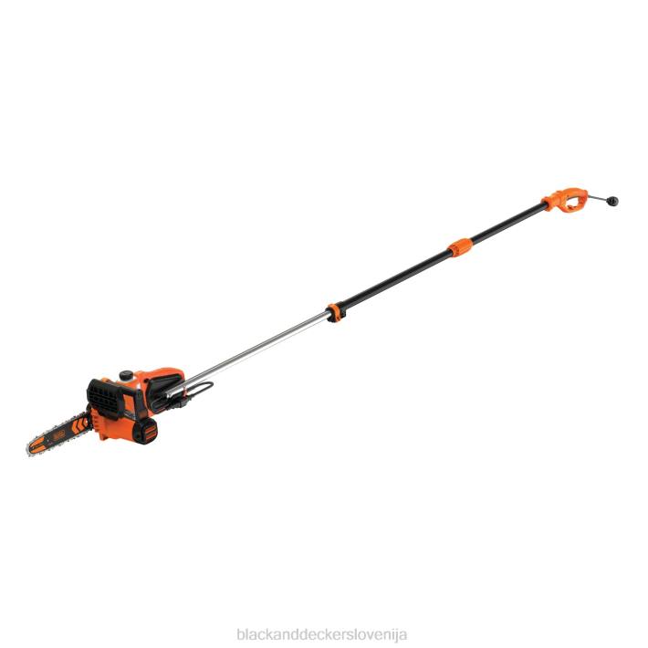 BLACK+DECKER 8-amperska 10-palčna električna verižna žaga 2-v-1 8B2Z399 na prostem - Image 2