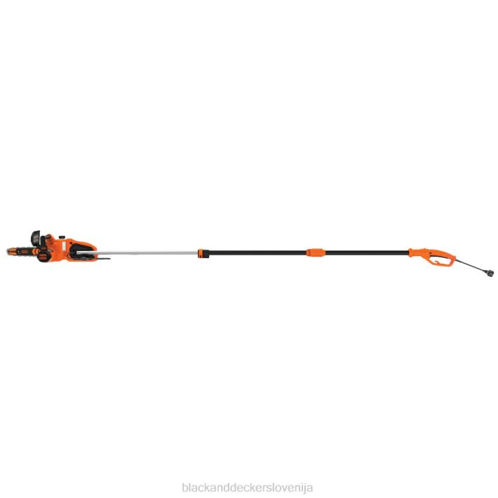 BLACK+DECKER 8-amperska 10-palčna električna verižna žaga 2-v-1 8B2Z399 na prostem - Image 3