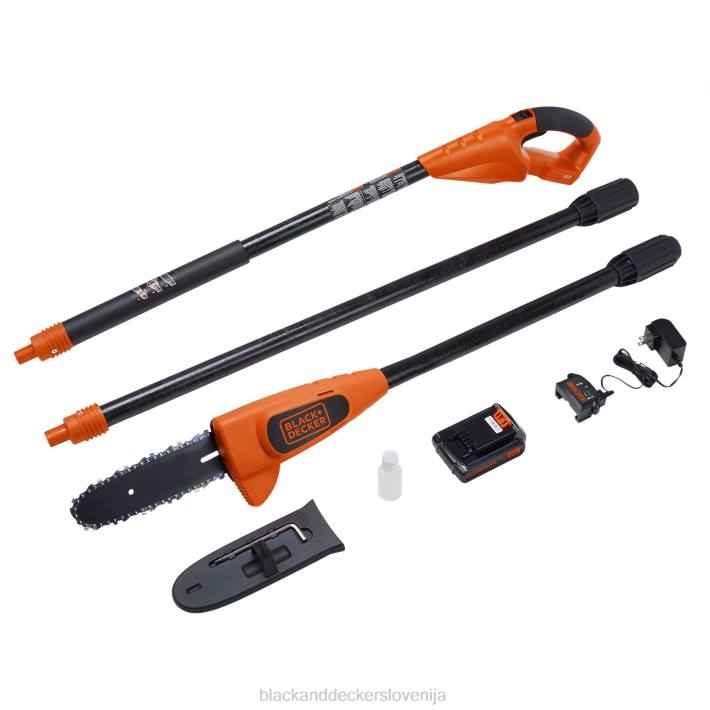 BLACK+DECKER 8-palčna akumulatorska žaga z največjo napetostjo 20 V 8B2Z395 na prostem - Image 5